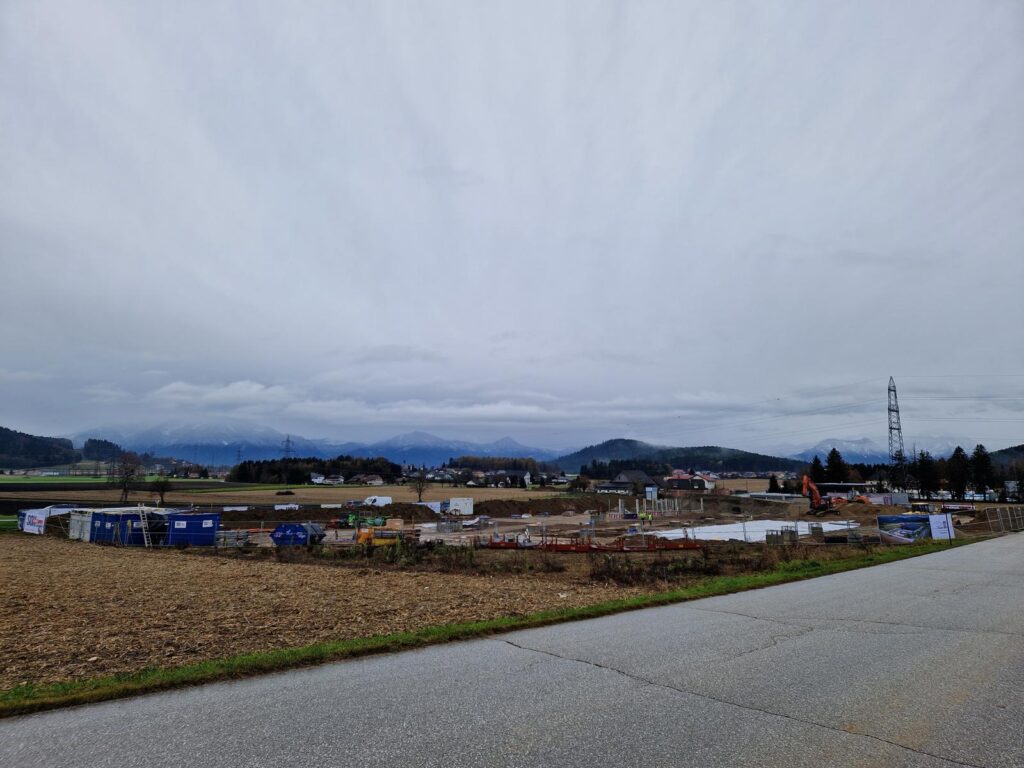 Baufortschritt Vario Gewerbepark Völkermarkt